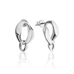 Stylish Silver Chain Earrings The ICONIC, image 