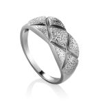 Textured Silver Ring, Ring Size: 6.5 / 17, image 