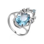 Classy Silver Topaz Drop Earrings, image , picture 5