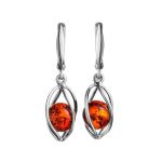 Twist Amber Pendant In Sterling Silver The Algeria, image , picture 6