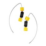 Multicolor Amber Earrings In Sterling Silver The Sugar, image 