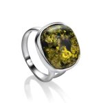 Green Amber Pendant In Sterling Silver The Copenhagen, image , picture 7