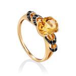 Lustrous Gold Citrine Ring, Ring Size: 5 / 15.5, image 