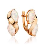 Stylish Gold Opal Ring, Ring Size: 8.5 / 18.5, image , picture 6