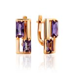 Geometric Deisgn Gold Alexandrite Ring, Ring Size: 7 / 17.5, image , picture 7