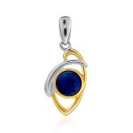 Stylish Silver Lapis Lazuli Ring, Ring Size: 8 / 18, image , picture 8
