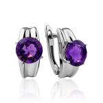 Wide Band Amethyst Ring, Ring Size: 6 / 16.5, image , picture 6