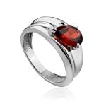 Lustrous Pear Cut Garnet Earrings, image , picture 5