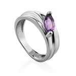 Lilac Marquise Cut Amethyst Ring, Ring Size: 6.5 / 17, image 