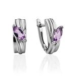 Lilac Marquise Cut Amethyst Ring, Ring Size: 6.5 / 17, image , picture 6