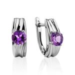 Stylish Natural Amethyst Ring, Ring Size: 7 / 17.5, image , picture 6