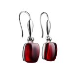 Amber Earrings In Sterling Silver The Sangria, image 