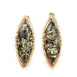 Green Amber Ring In Gold The Ballade, Ring Size: 7 / 17.5, image , picture 6