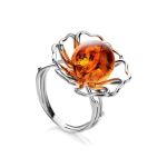 Floral Amber Earrings In Sterling Silver The Daisy, image , picture 6