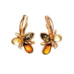 Multicolor Amber Ring In Gold-Plated Ring The Verbena, Ring Size: 7 / 17.5, image , picture 7