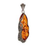 Amber Statement Pendant With Marcasites The Colorado, image 