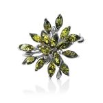 Amber Ring In Sterling Silver The Dahlia, Ring Size: 9 / 19, image , picture 7