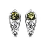 Amazing Silver Ring With Green Amber The Scheherazade, Ring Size: 11.5 / 21, image , picture 6