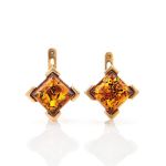 Gold-Plated Pendant With Cognac Amber The Artemis, image , picture 4