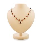 Amber Necklace In Sterling Silver The Selena, image 