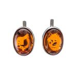 Cognac Amber Pendant In Sterling Silver The Goji, image , picture 7