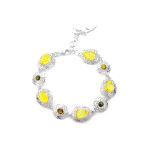 Filigree Silver Pendant With Lemon Amber The Luxor, image , picture 8