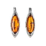 Refined Amber Ring In Sterling Silver The Ballade, Ring Size: 8.5 / 18.5, image , picture 6