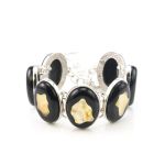 Drop Amber Earrings In Sterling Silver The Panther, image , picture 5