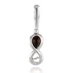 Sterling Silver Ring With Cherry Amber The Amour, Ring Size: 12 / 21.5, image , picture 6