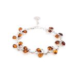 Amber Necklace In Sterling Silver The Lily Of The Valley, image , picture 4