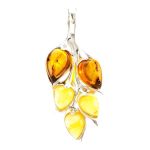 Floral Amber Earrings In Sterling Silver The Verbena, image , picture 6