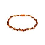 Cognac Amber Teething Necklace, image 