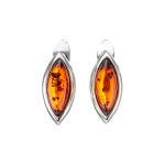 Cute Silver Ring With Cherry Amber The Amaranth, Ring Size: 5.5 / 16, image , picture 4