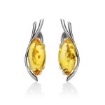 ​Nature Inspired Amber Ring In Sterling Silver The Verbena, Ring Size: 8.5 / 18.5, image , picture 4