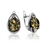 Amber Earrings In Sterling Silver The Selena, image 