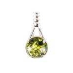 Green Amber Ring In Sterling Silver The Shanghai, Ring Size: 11.5 / 21, image , picture 6