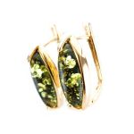 Green Amber Ring In Gold The Stradivari, Ring Size: 8 / 18, image , picture 5
