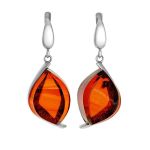 Saturated Cherry Amber Ring In Sterling Silver The Glow, Ring Size: 6.5 / 17, image , picture 5