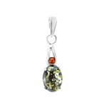 Wonderful Green Amber Ring In Sterling Silver The Prussia, Ring Size: 8.5 / 18.5, image , picture 7