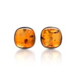 Cognac Amber Ring In Sterling Silver The Copenhagen, Ring Size: 6 / 16.5, image , picture 6