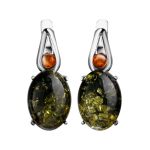 Wonderful Green Amber Ring In Sterling Silver The Prussia, Ring Size: 8.5 / 18.5, image , picture 6