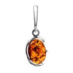 Drop Amber Earrings In Sterling Silver The Vivaldi, image , picture 7