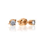 Solitaire Crystal Ring In Gold, Ring Size: 6.5 / 17, image , picture 5