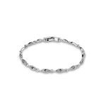 Silver Link Bracelet With Marcasites The Lace, image 