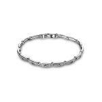 Sterling Silver Link Bracelet With Marcasites The Lace, image 