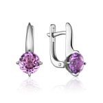 Amethyst Silver Ring, Ring Size: 8.5 / 18.5, image , picture 5