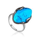 Sterling Silver Earrings With Reconstructed Turquoise Centerpieces, image , picture 7
