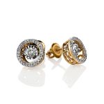 Dancing Diamond Golden Pendant, image , picture 6