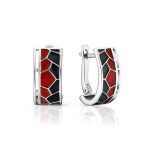 Silver Band Ring With Enamel, Ring Size: 7 / 17.5, image , picture 10