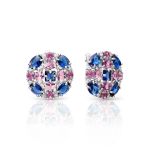 Charming Cocktail Ring With Multicolor Crystals, Ring Size: 8 / 18, image , picture 6